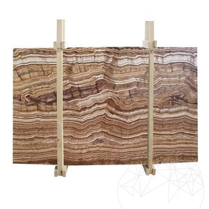 Tiger Onyx Polished Slab, 2 cm