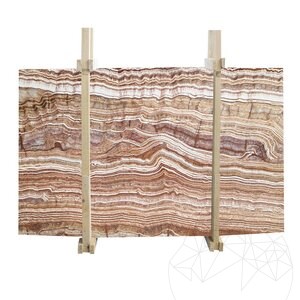 Tiger Onyx Polished Slab, 2 cm