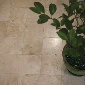 Trawertyn Classic PREMIUM Cross Cut Polisat, 40,6 x 20,3 x 1,2 cm