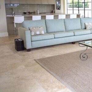 Trawertyn polerowany Classic PREMIUM Cross Cut, 61 x 61 x 1,2 cm
