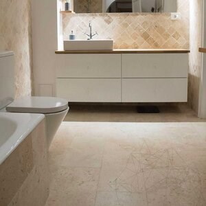 Trawertyn Classic Cross Cut Deska, 61 x 30,5 x 1,2 cm