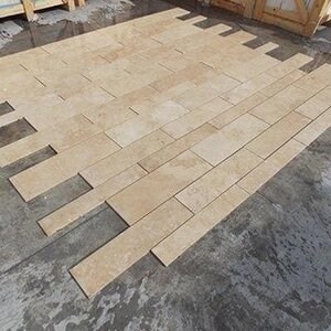 Trawertyn Classic PREMIUM Cross Cut Deska Set Mat, 1,2 cm