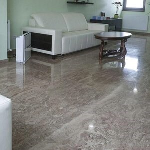 Trawertyn Latte PREMIUM Polisat, 61 x 61 x 1,2 cm