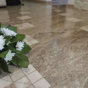 Trawertyn Latte PREMIUM Polerowany, 61 x 30,5 x 1,2 cm