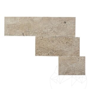 Trawertyn Latte PREMIUM Scapitat, 10 cm x LL x 1,3 cm