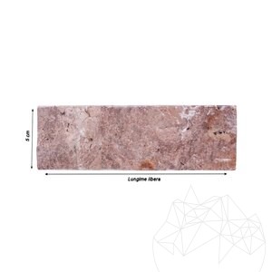 Red Opium Travertine Splitface 5 cm x FL x 2 cm Produkt na specjalne zamówienie