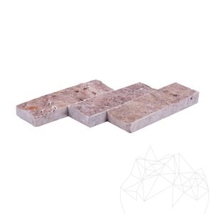 Red Opium Travertine Splitface 5 cm x FL x 2 cm Produkt na specjalne zamówienie