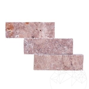 Red Opium Travertine Splitface 5 cm x FL x 2 cm Produkt na specjalne zamówienie