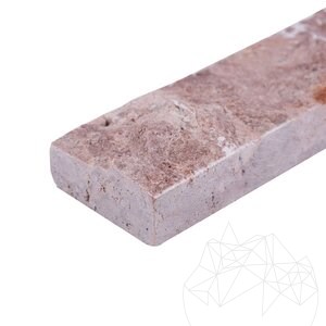 Red Opium Travertine Splitface 5 cm x FL x 2 cm Produkt na specjalne zamówienie