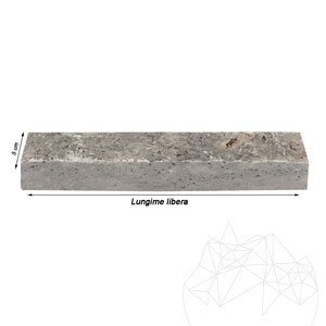 Trawertyn Silver Scapitat, 5 cm x LL x 2,2 cm