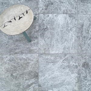 Marmur polerowany jasny Tundra, 60 x 60 x 2 cm