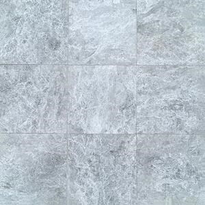 Marmur polerowany jasny Tundra, 60 x 60 x 2 cm