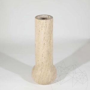 Wazon dekoracyjny Autograph-Milano Travertine Classic, 50 x 20 x 10 cm