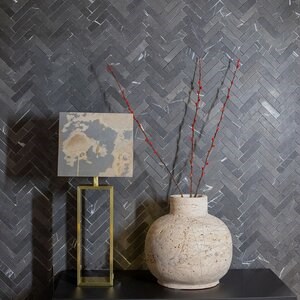 Wazon dekoracyjny Autograph-Venetia Travertine Classic, 30 x 30 x 30 cm