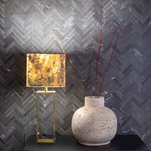 Wazon dekoracyjny Autograph-Venetia Travertine Classic, 30 x 30 x 30 cm