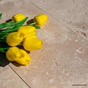 Trawertyn Classic Cross Cut Periat, 40,6 x 20,3 x 1,2 cm