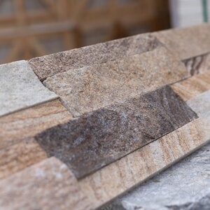 Panel Dębowy Sandstone Beige, 15 x 60 cm