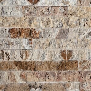 Trawertyn Riad Multicolor Scapitat, 20 x 5 x 2 cm