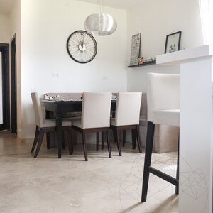 Klasyczny trawertyn szlifowany krzyżowo PREMIUM, 122 x 61 x 1,2 cm