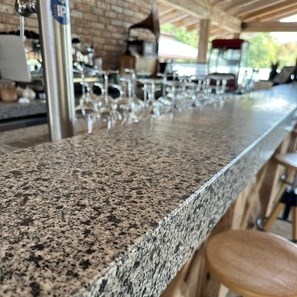 Granit Arctic Grey, Polisat 1,8 cm - Blaty, stopnie, glazury i elementy niestandardowe