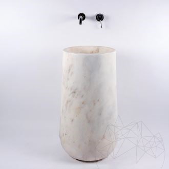 Zlewozmywak Tao Palos - Golden Arabescato Marble, 40 x 85 cm