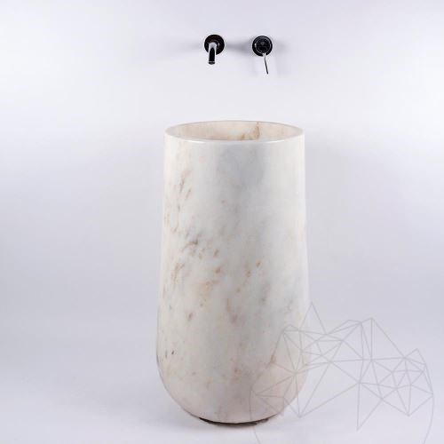 Zlewozmywak Tao Palos - Golden Arabescato Marble, 40 x 85 cm