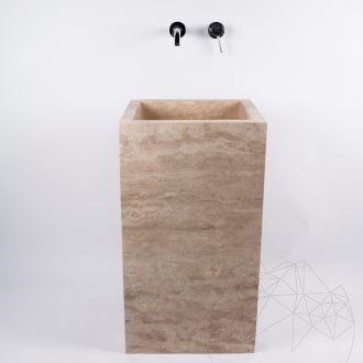 Tao Tilos umywalka - Trawertyn Classic, 45 x 82 cm