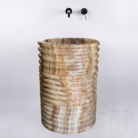 Umywalka Tao Onyx, 42 x 68 cm
