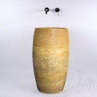 Zlewozmywak Tao yellow travertine SP-22, 82 x 48 cm