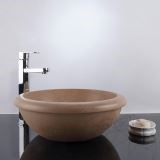Umywalka Matia trawertyn Latte RS-19, 41 x 16 cm