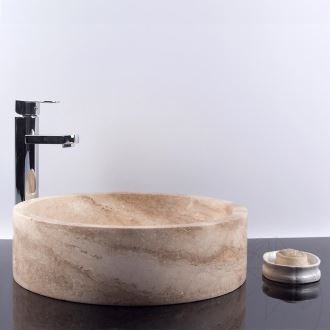 Umywalka Matia travertine Classic RS-17, 42 x 12 cm