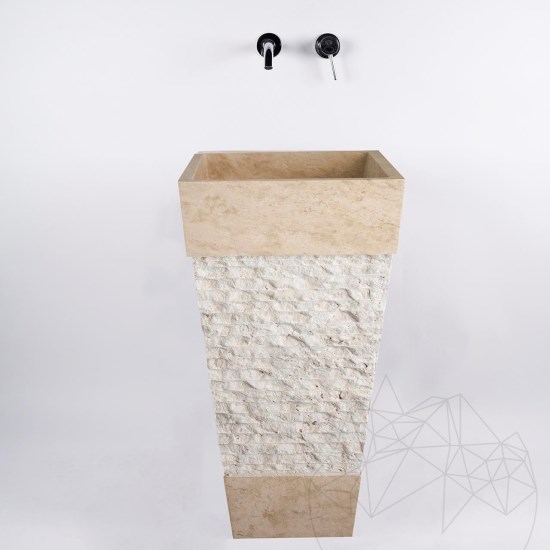 Zlewozmywak Tao Travertine Classic SP-19, 42 x 82 cm
