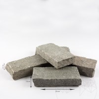 Kamień sześcienny Kavala Natur Slate, 20 x 10 x 5-7 cm