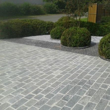 Kamień sześcienny z łupka Kavala Natur, 10 x 10 x 3-5 cm