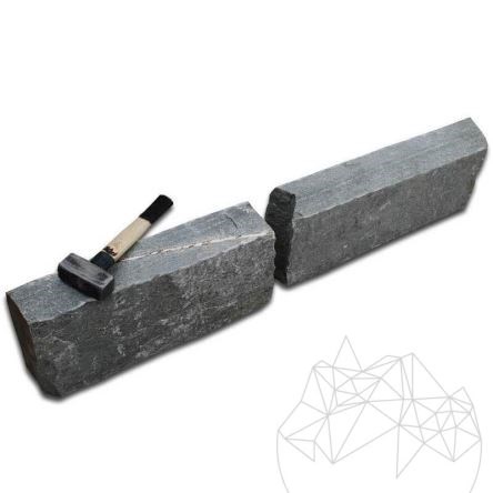 Kavala Natur Slate Border, 8-10 x 20 cm x LL
