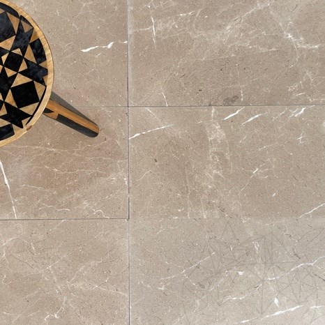 Marmur Almond Coffee Polisata, 60 x 30 x 2 cm