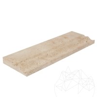 Listwa Classic Travertine M10 10 x 30,5 x 2 cm