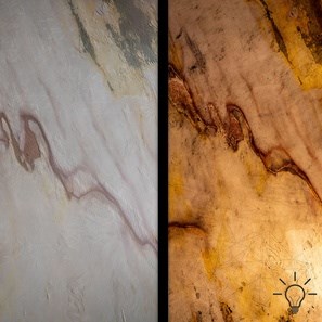 Półprzezroczysty elastyczny łupek SKIN 2mm - Indyjska jesień, 210 x 105 cm | Oświetlenie otoczenia, wewnętrzne i zewnętrzne