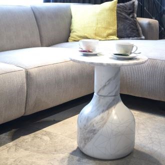 Stolik boczny Volakas Marble Moon