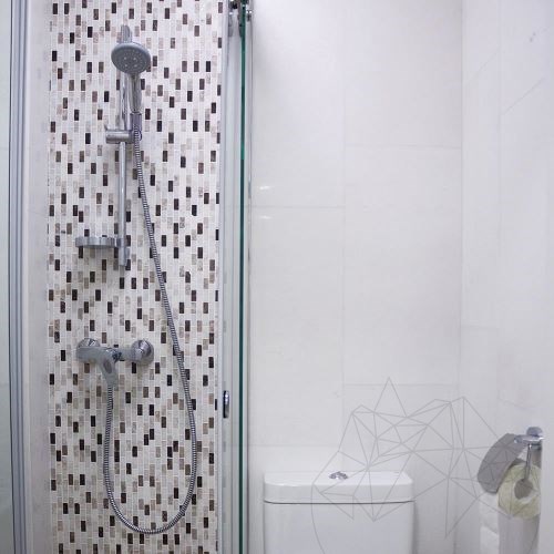 Mozaic Marmura Mix Polisata, 3,2 x 1,5 cm (Emperador/Tundra/Mugla)