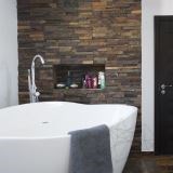 Panel Slate Brown 15 x 60 cm