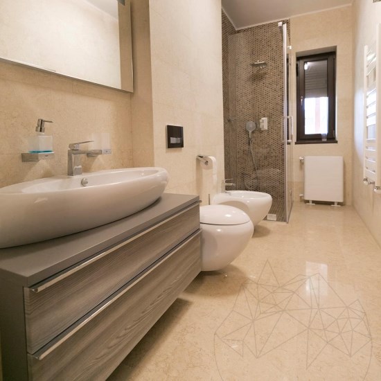 Limestone Sunny Dream Polished, 61 x 30.5 x 1.2 cm (fornir wewnętrzny)