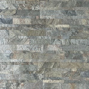 Elastyczny panel łupkowy Express SKIN - Jeera Green, 60x15 cm | Idealny do okładzin zewnętrznych/wewnętrznych