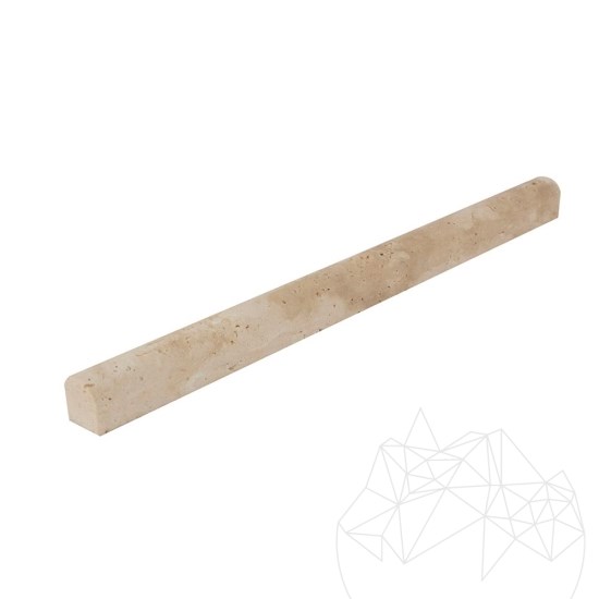 Klasyczna listwa trawertynowa M1, 2 x 2 x 30,5 cm
