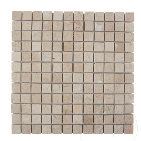 Mozaic Marmura Light Beige Polisata, 2,3 x 2,3 cm