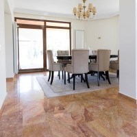 Trawertyn Peach Cross Cut Polisat, 61 x 30,5 x 1,2 cm