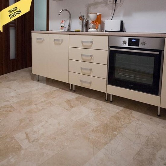 Travertine Classic PREMIUM Cross Cut Mat, 40,6 x 20,3 x 1,2 cm