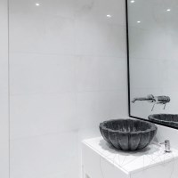 Marmur Thassos Polished, 61 x 30,5 x 1 cm (4 strony pominięte) - Economy