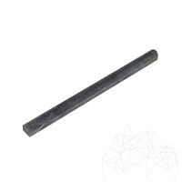 Czarna marmurowa listwa M2, 2 x 2 x 30.5 cm