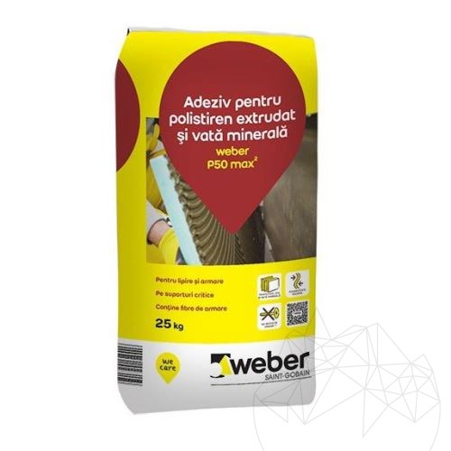 Elastyczny klej do systemów ociepleń-Weber P50